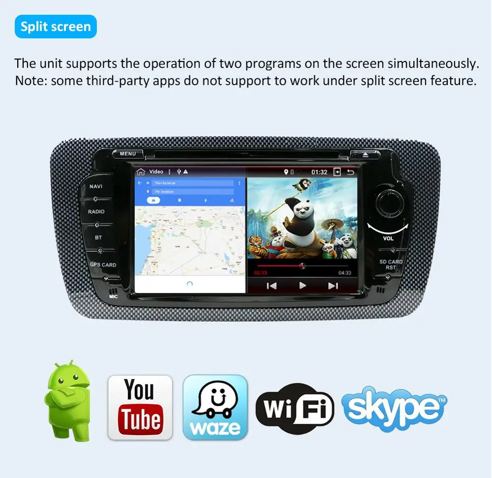 Bosion PX6 4G + 64G Android 10 2 Din автомобильный DVD для Volkswagen SEAT IBIZA 2008-2013 WIFI BT DAB SWC DSP