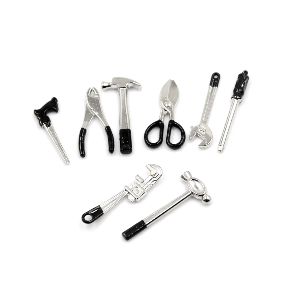 Миниатюрный набор инструментов для ремонта кукольного домика 1/12 | Игрушки и