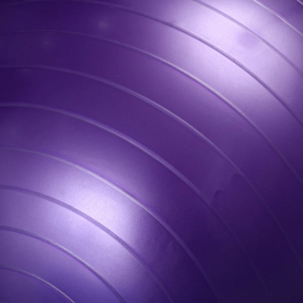 

PVC Thickened Yoga Explosion Proof Fitness Smooth Pilates Durable Workouts Supply (Purple 55cm 600g)
