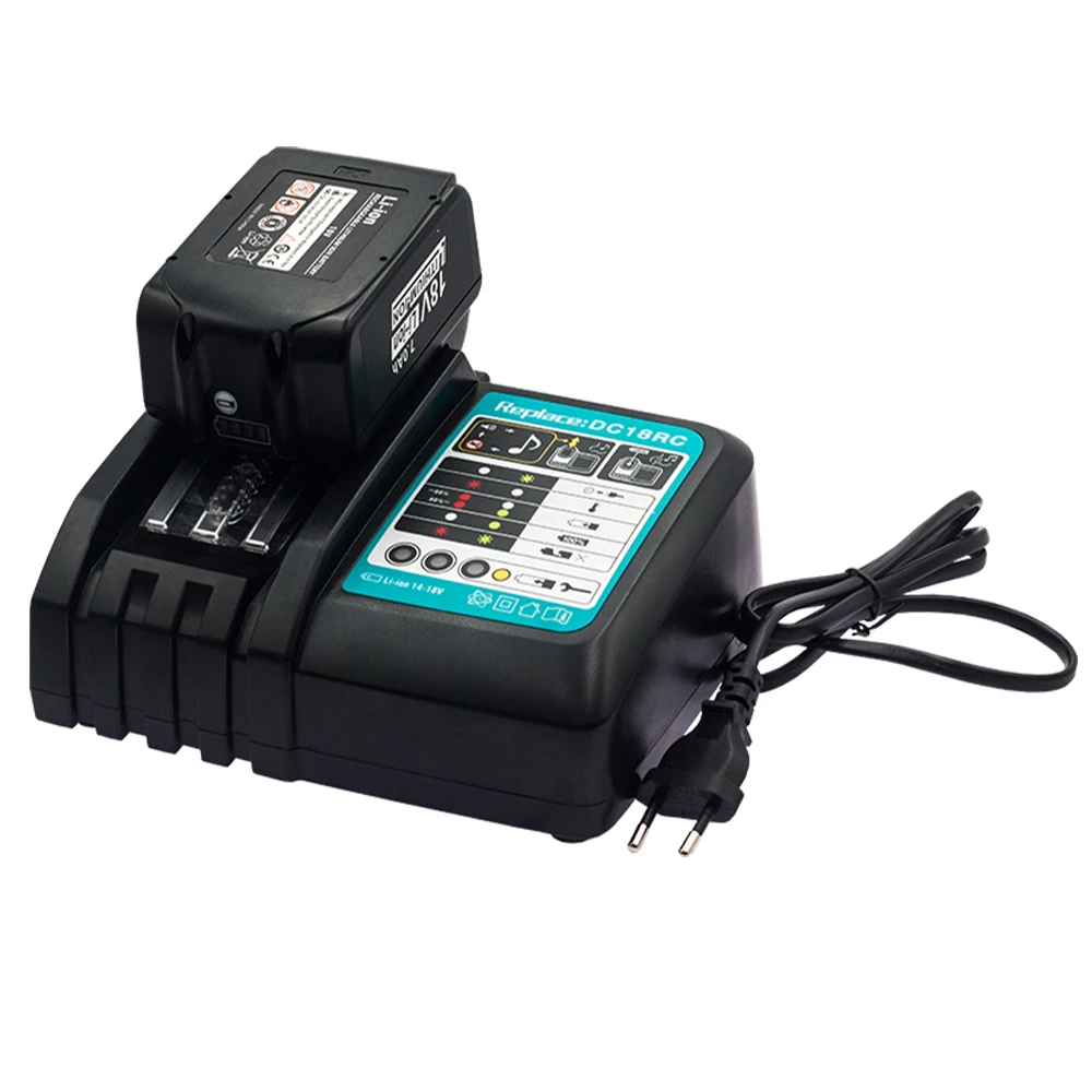 

100% Compatible with Makita BL1860 BL1850 BL1840 BL1830 BL1820 BL1845 BL1835 model 18V 4000mAh Professional Battery