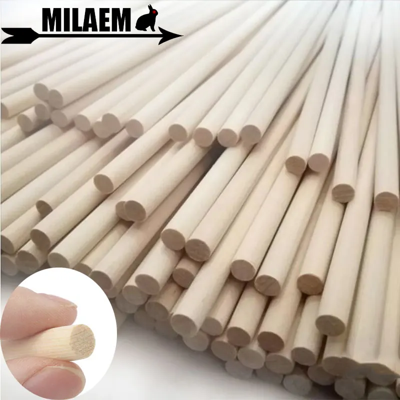 

Деревянные стрелы для стрельбы из лука, диаметр вала 8 мм, 10/30/50 шт., 80 см