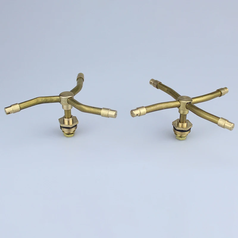 

Комплект садовых дождевателей, трехвилочная Автоматическая Вращающаяся насадка в сборе для полива газона, 3 вида