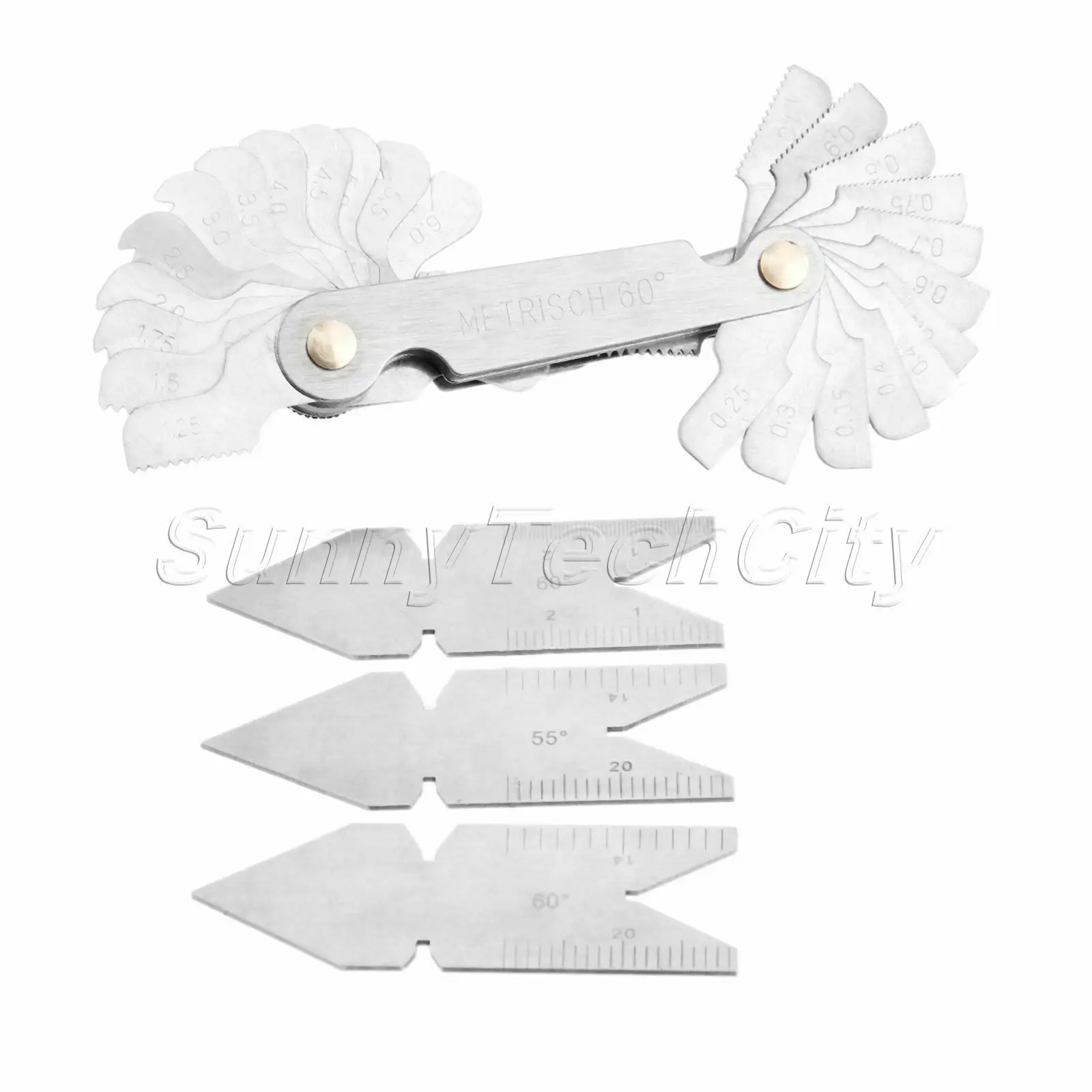 

4 шт., измеритель толщины металла, 55 метриш, 60 дюймов