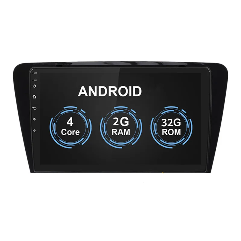 Автомобильный DVD мультимедийный плеер для Skoda Octavia A7 III 3 2014 2018 2Din Android 8 0 2 + 32 Гб 4G WiFI