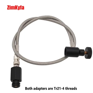 Цилиндрический адаптер углекислого газа соды для Sodastream Maker Sparking машина для воды Tr21-4 женский Tr21-4 мужской 2436 дюймовый шланг