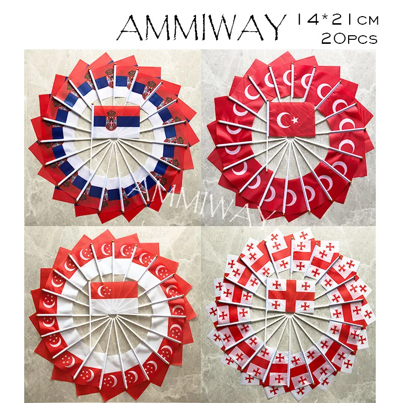 AMMIWAY 14x2 1 см 20 шт. Южная Корея Таиланд Канада Куба качественный полиэстер