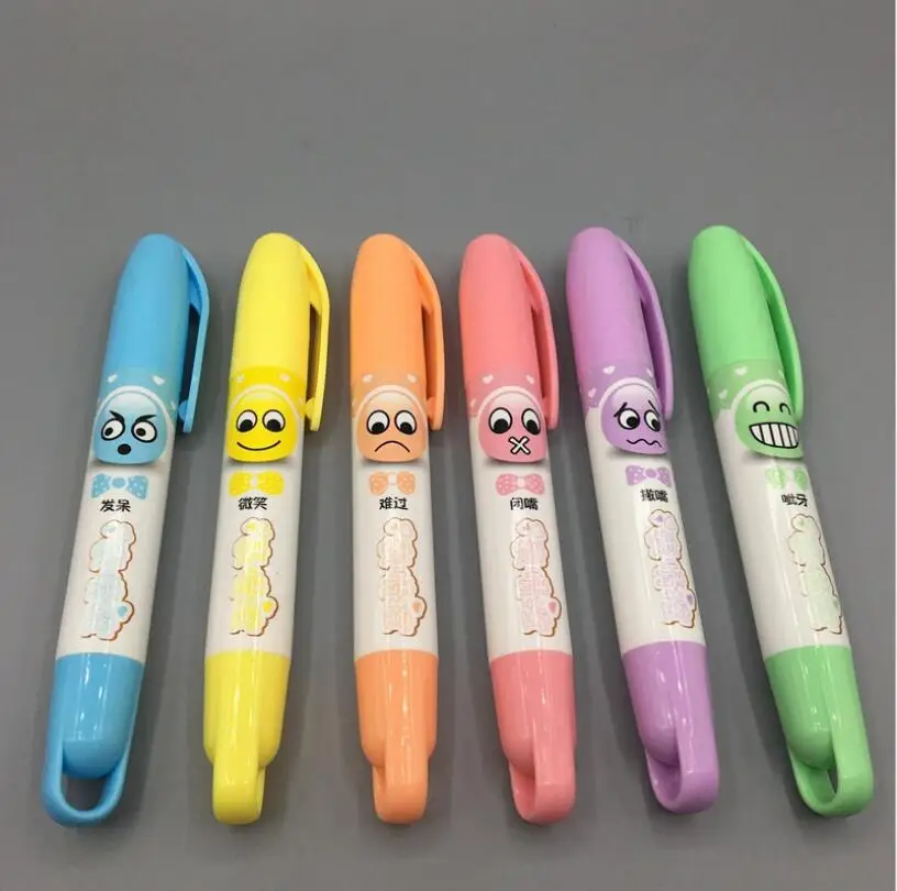 Текстовыделитель граффити Акварельная ручка набор школьных принадлежностей