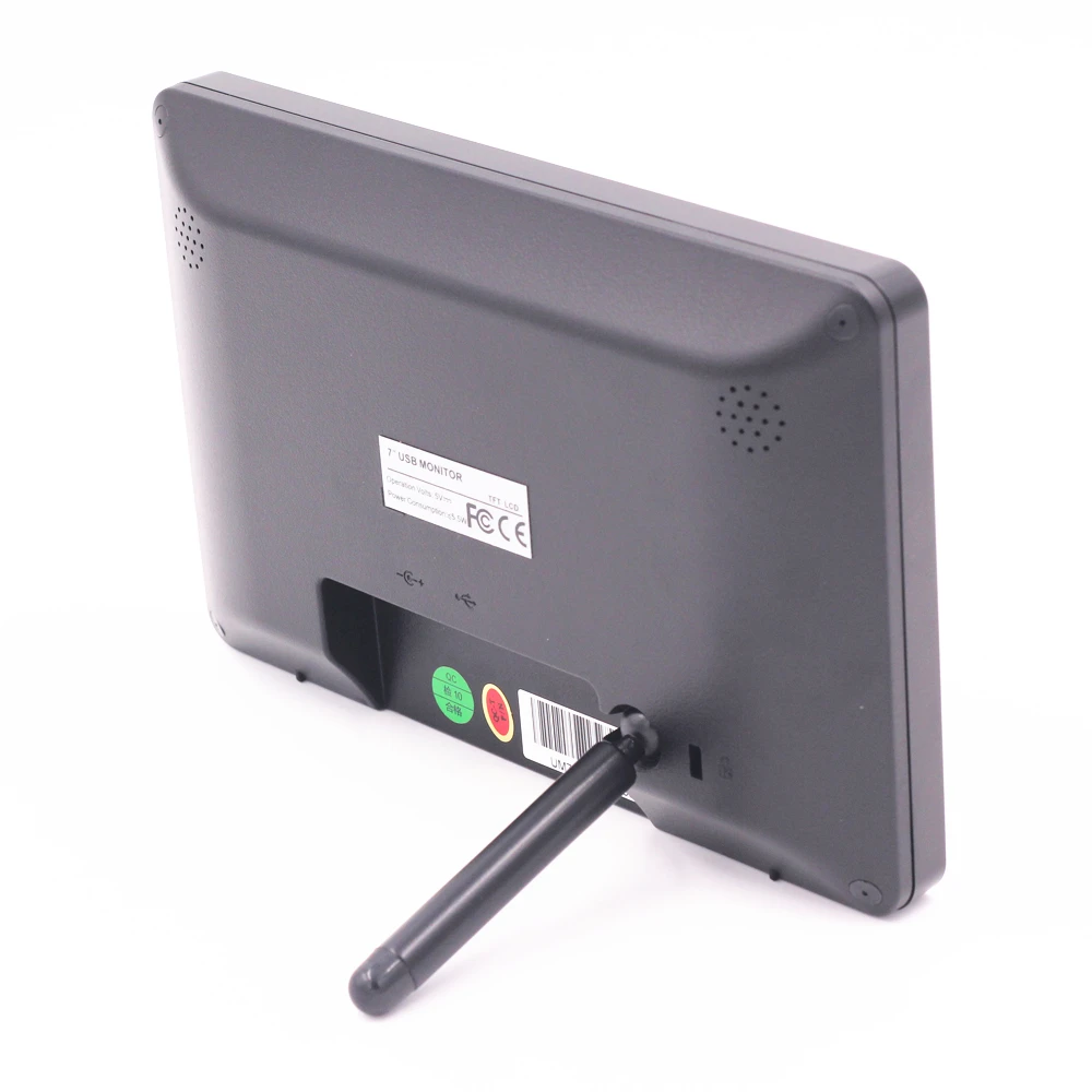 Lilliput 7 дюймов TFT СВЕТОДИОДНЫЙ монитор USB Встроенные динамики UM 72/C не VGA Вход просто