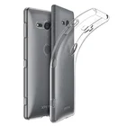 Оригинальные прозрачные мягкие ТПУ чехлы для Sony Xperia XZ2 компактный чехол тонкий силиконовый прозрачный SonyXZ2 Compact 5,0 