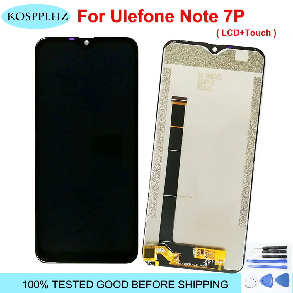 Для Ulefone Note 7P ЖК дисплей Дисплей кодирующий преобразователь сенсорного экрана в