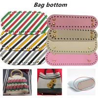 12styles bag bottom handmade bag accessorie with holes rivet for knitting handbag women shoulder crossbody chain bag parts round