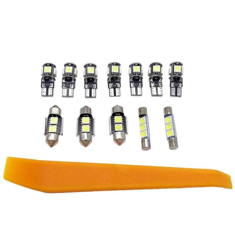 12 шт. Ксеноновые белые автомобильные лампы для багажника 2006 2012 Toyota RAV4|Сигнальная