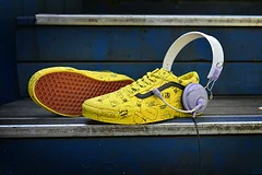 Обувь для скейтбординга Vans Old Skool желтые кроссовки унисекс спортивная обувь с