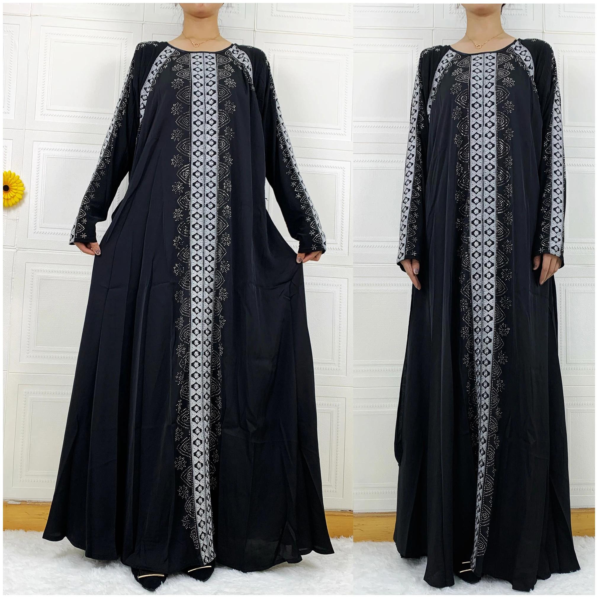 Новинка женское длинное платье Abaya высококачественные толстовки с капюшоном