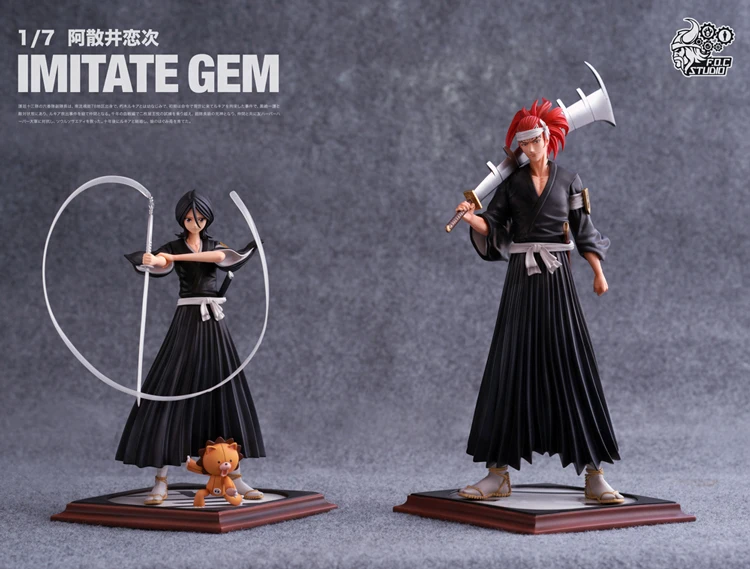 Модельные вентиляторы в наличии FOC BLEACH вице-капитан Abarai Renji gk фигурка из смолы для