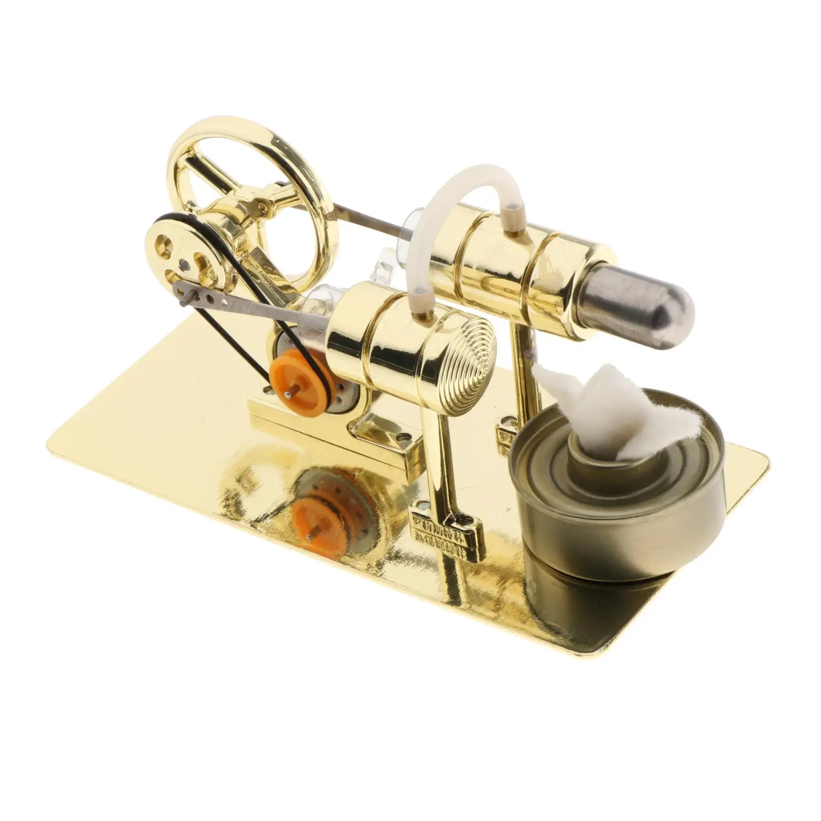 

Hot air stirling engine model electric generator engine physics steam