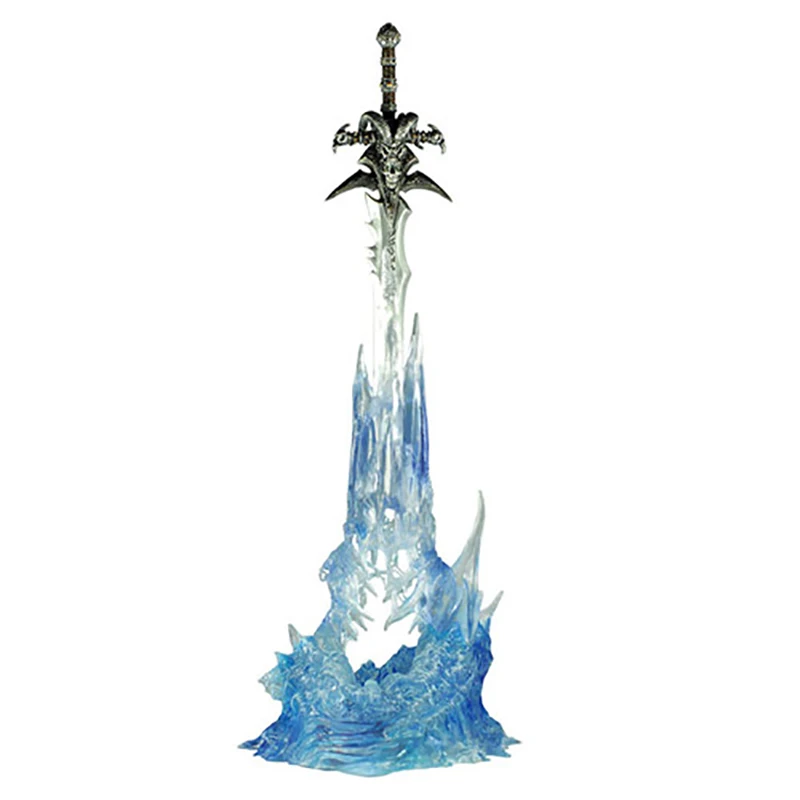 WOW Arthas Menethil's Weapon Frostmourne меч с светодиодный подсветкой Figma Starz фигурка модель игрушки кукла для подарка