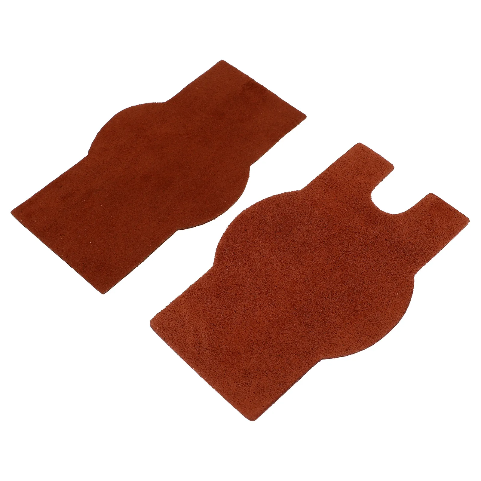 2 шт. прочные нескользящие коврики из воловьей кожи и противоскользящие наклейки