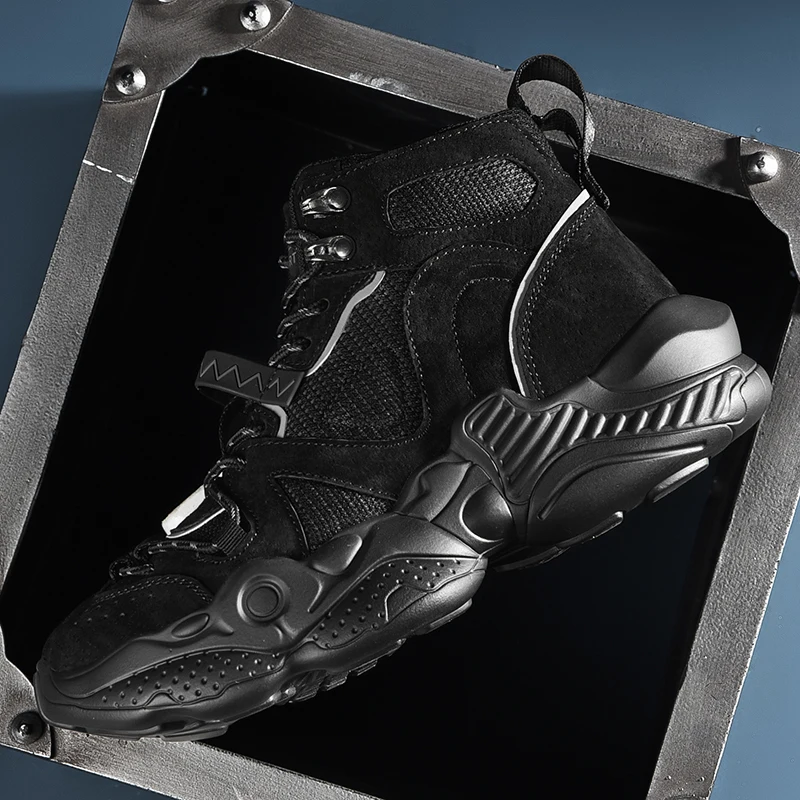 

Mens Walking Shoes Men Athletic Shoes Summer Sneakers Hightop 2020 High Top For Sports Men's Chelsea Boots Sport Ankle