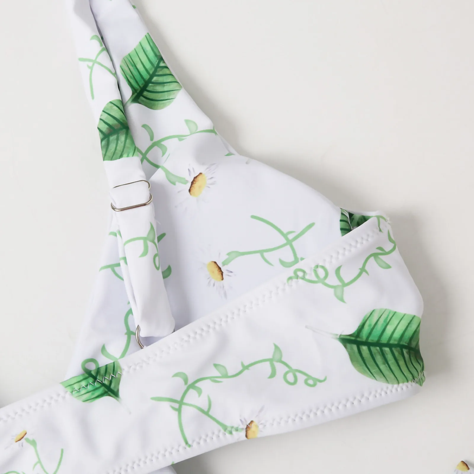 Женское бикини разных цветов пикантный раздельный купальник с завышенной талией