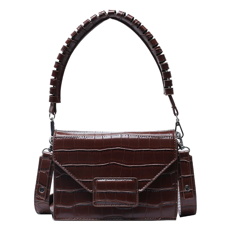 

Women's Designer Branded Small PU Leather Crossbody Bag Women 2021 Trend Shoulder Handbags Travel Trending Hand Bag New