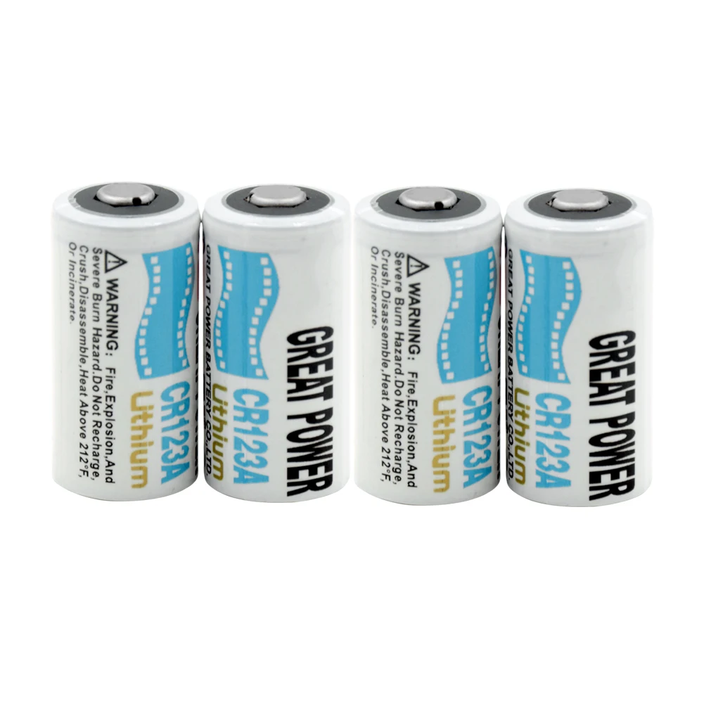 Фото YCDC 4 3V CR123A литиевая батарея 1300mAh CR123 CR17335 CR17345 для камеры литий-ионная Первичная YCDC 4 3V CR123A литиевая батарея 1300mAh CR123 CR17335 CR17345 для камеры литий-ионная Первичная
