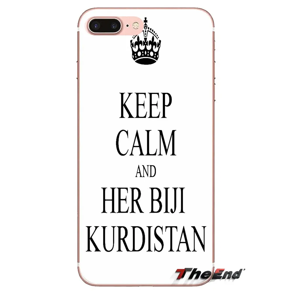 С надписью keep calm and ее biji Курдистана для htc один U11 U12 X9 M7 M8 A9 M9 M10 E9 Plus Desire 630 530 626 628 816