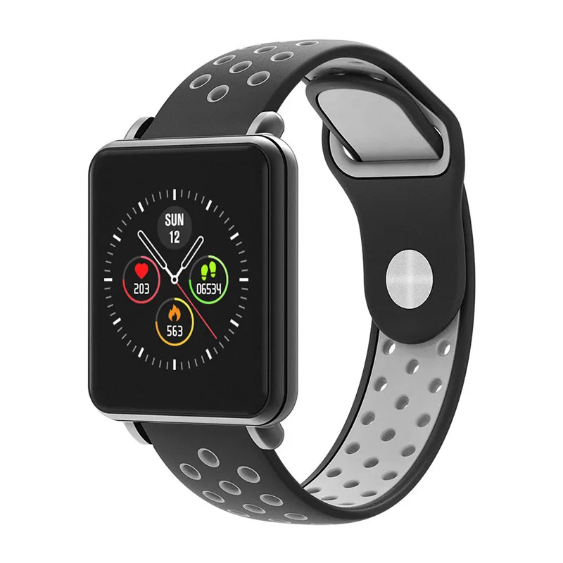 Горячая Распродажа умные часы с сенсорным экраном IP68 пульсометр несколько