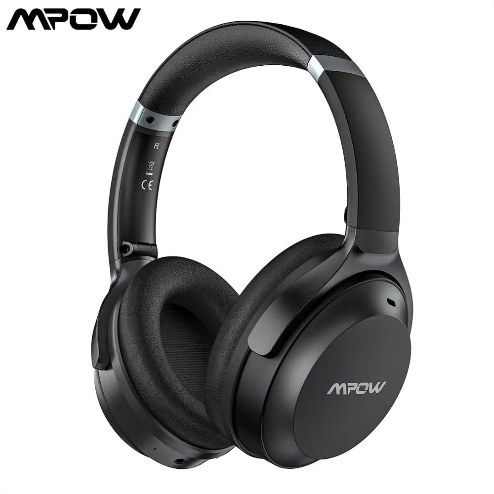 

Mpow H12 IPO CVC 8.0 Noise Reduction Bluetooth 5.0 Headphones 40 Hours Play Time Earphone with Adjustable and Foldable Headband