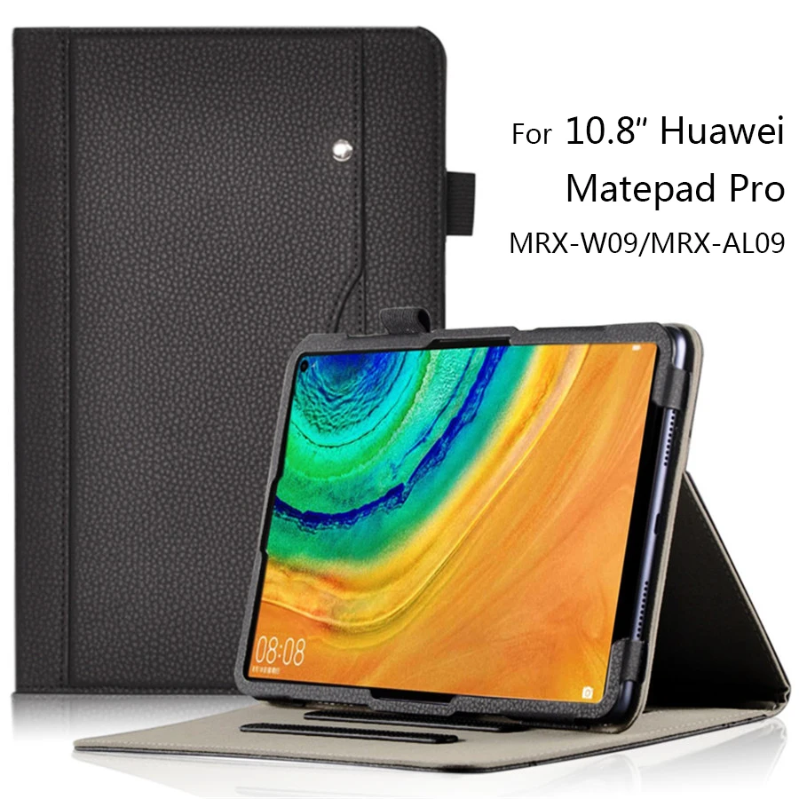 Чехол для планшета Huawei MatePad Pro 10 8 дюйма деловой чехол из искусственной кожи с