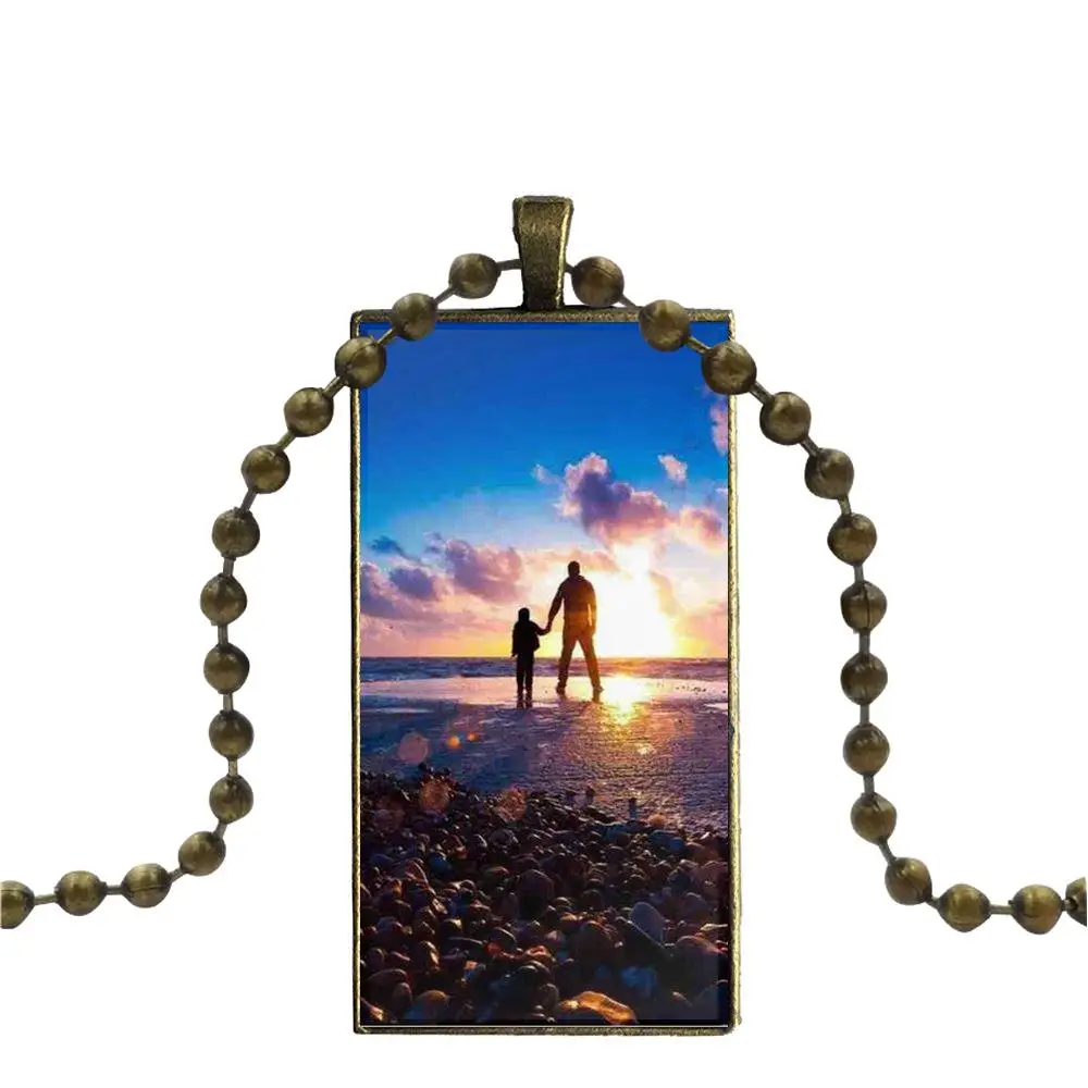 hot people of all nationalities brand bronze color jewelry fashion statement necklace glass necklaces pendants for girls free global shipping
