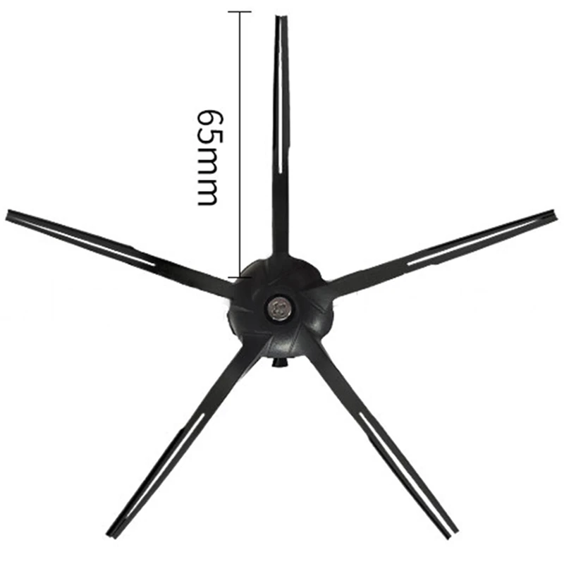 

2 Set Vacuum Cleaner Parts: 1 Set Cleaning Brush Black Side Brush & 1 Set Replacement Parts Roller Cover, Wheels