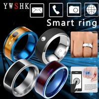 Fashionable New Technology NFC Smart Finger Ring  For Android Apple Mobile Phone  With Functional Couple Stainless Steel Jewelry
