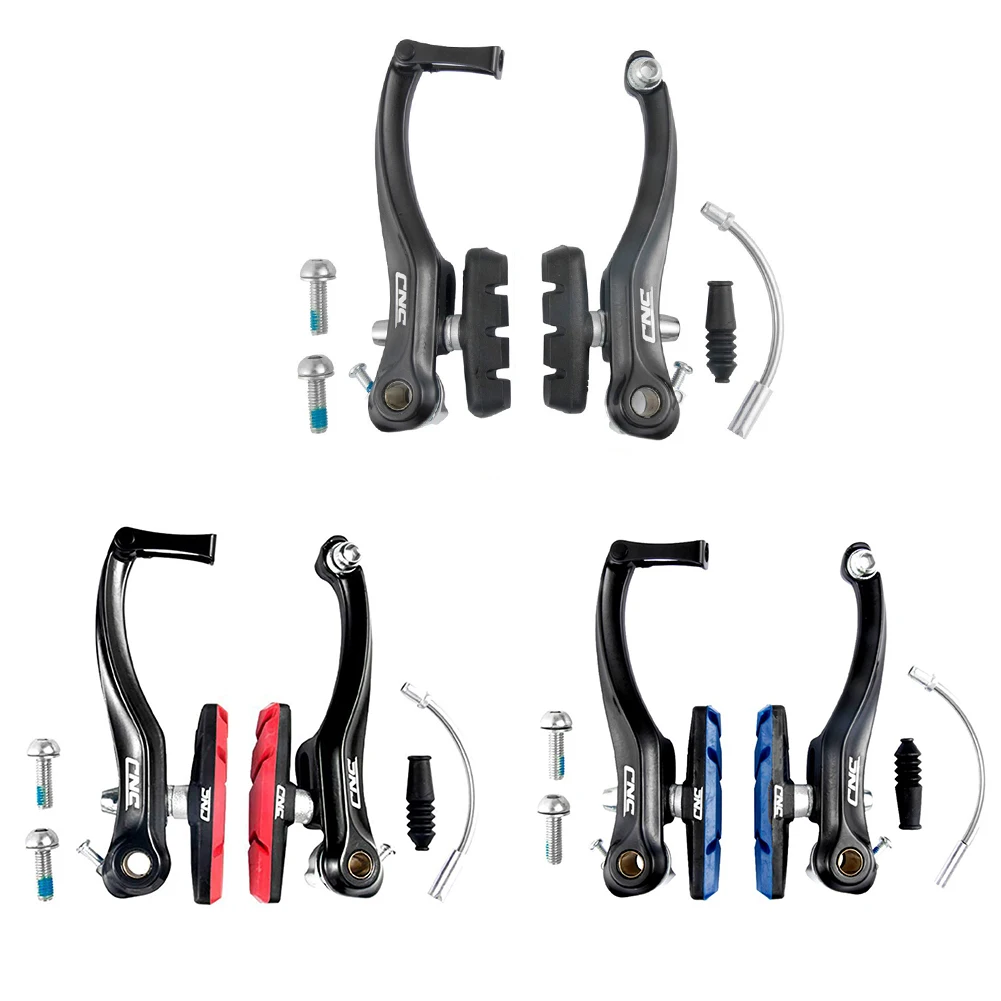 

CNC Aluminum Alloy Universal Mountain Road Bicycle V-Brake Caliper Set Lightweight Anti-Rust Bike Brake Calipers Cycling Accesso