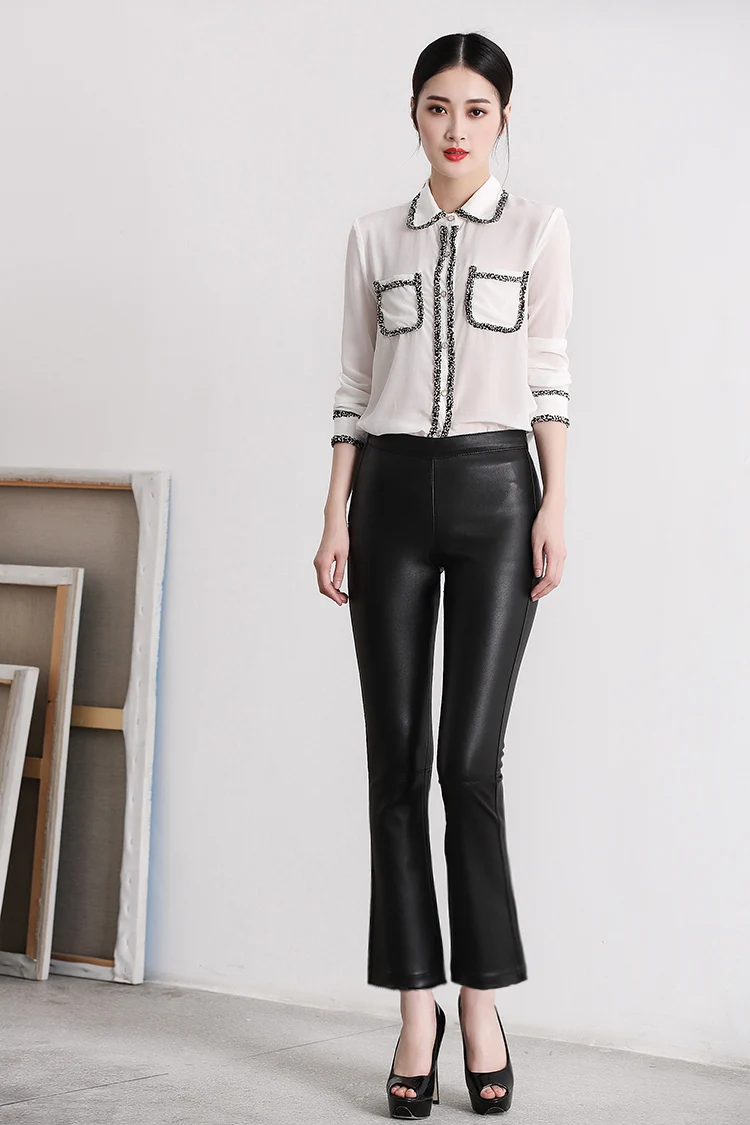 Рисунок 4 - Штаны женские осенне-зимние из искусственной кожи