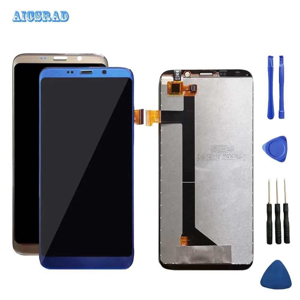AICSRAD для BluBoo S8 ЖК дисплей и кодирующий преобразователь сенсорного экрана в сборе