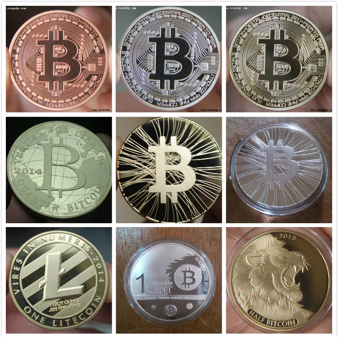 9 издание BTC Лев памятные монеты Золото Посеребренная медаль национальный