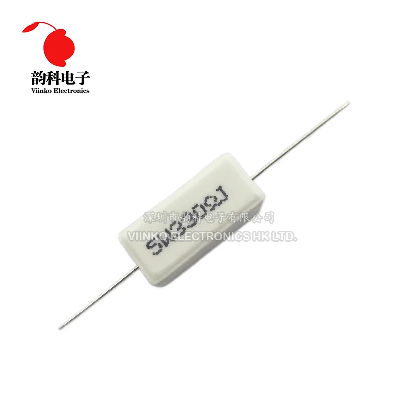 10pcs 5W 5% Cement Resistor Power Resistance 620R 680R 750R 820R 910R 620 680 750 820 910 1K 1.2K 1.5K 1.8K 2K 2.2K 2.4K ohm | Электронные