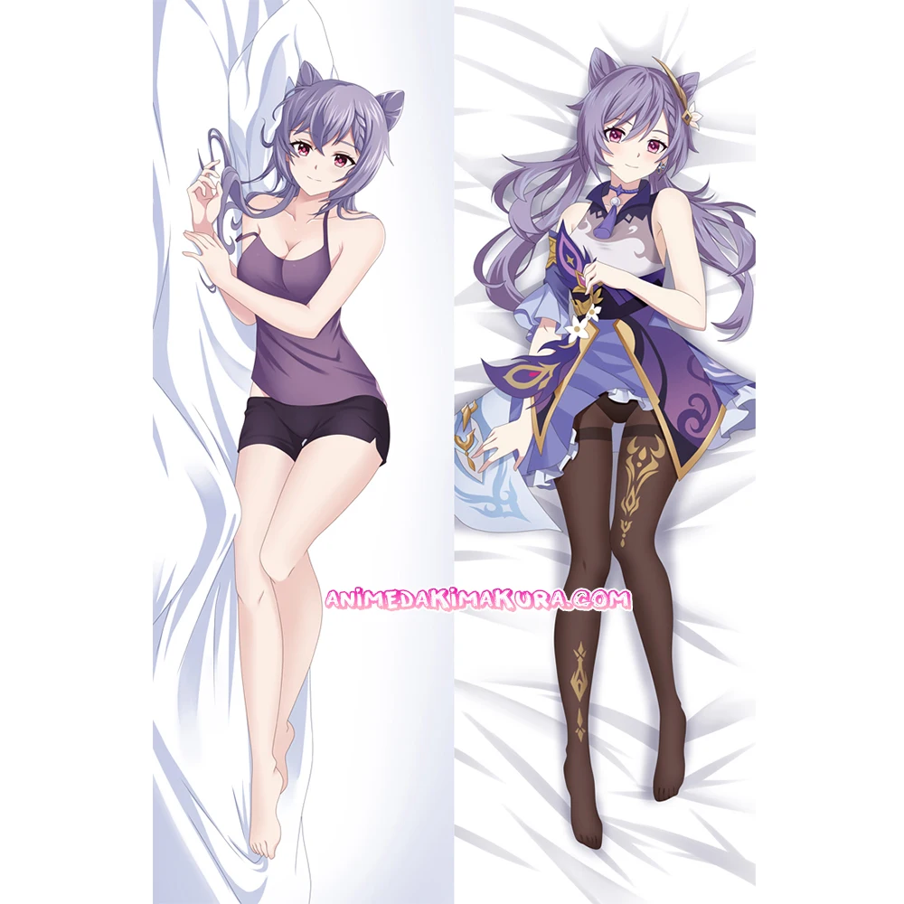 

Genshin Impact Keqing Kokusei Anime Girl Dakimakura Hugging Body Pillows Case Cover