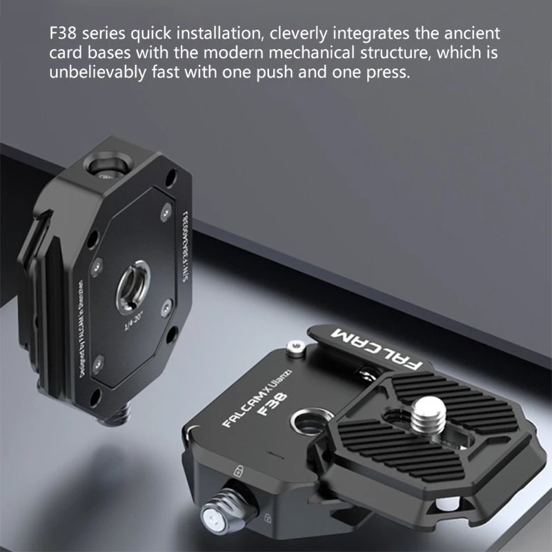 

Фолкама F38 DSLR Камера Quick Release Plate, QR Системы крепления к штативу адаптер совместим со всеми 38 мм Acra-швейцарская тарелка T84C