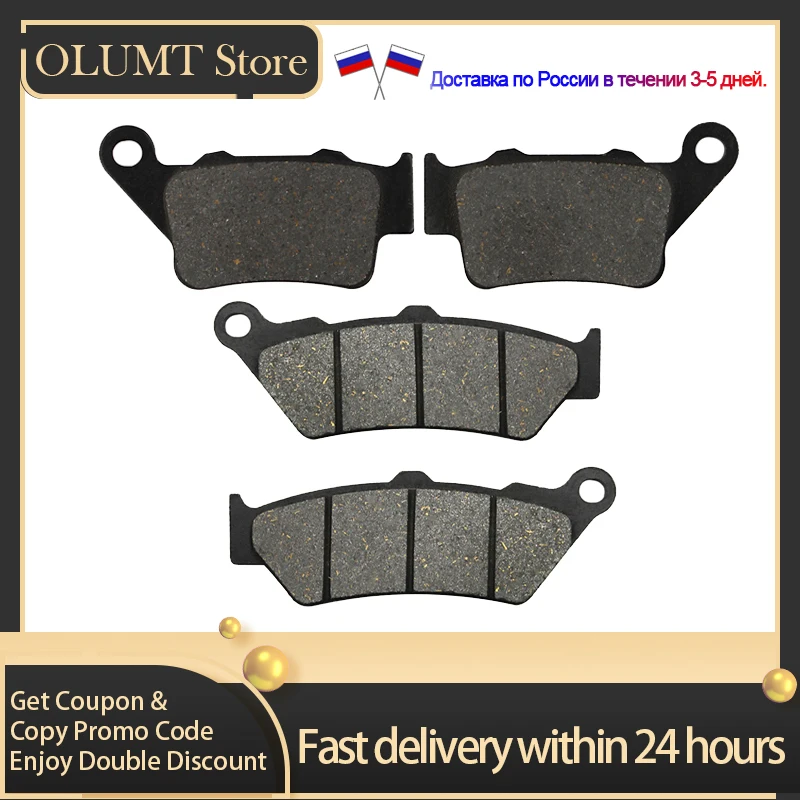 

Motorcycle Accessory Front and Rear Brake Pads Kits For Aprilia Pegaso 650 ie 2001 2002 2003 2004 Trial 2006 2007 2008