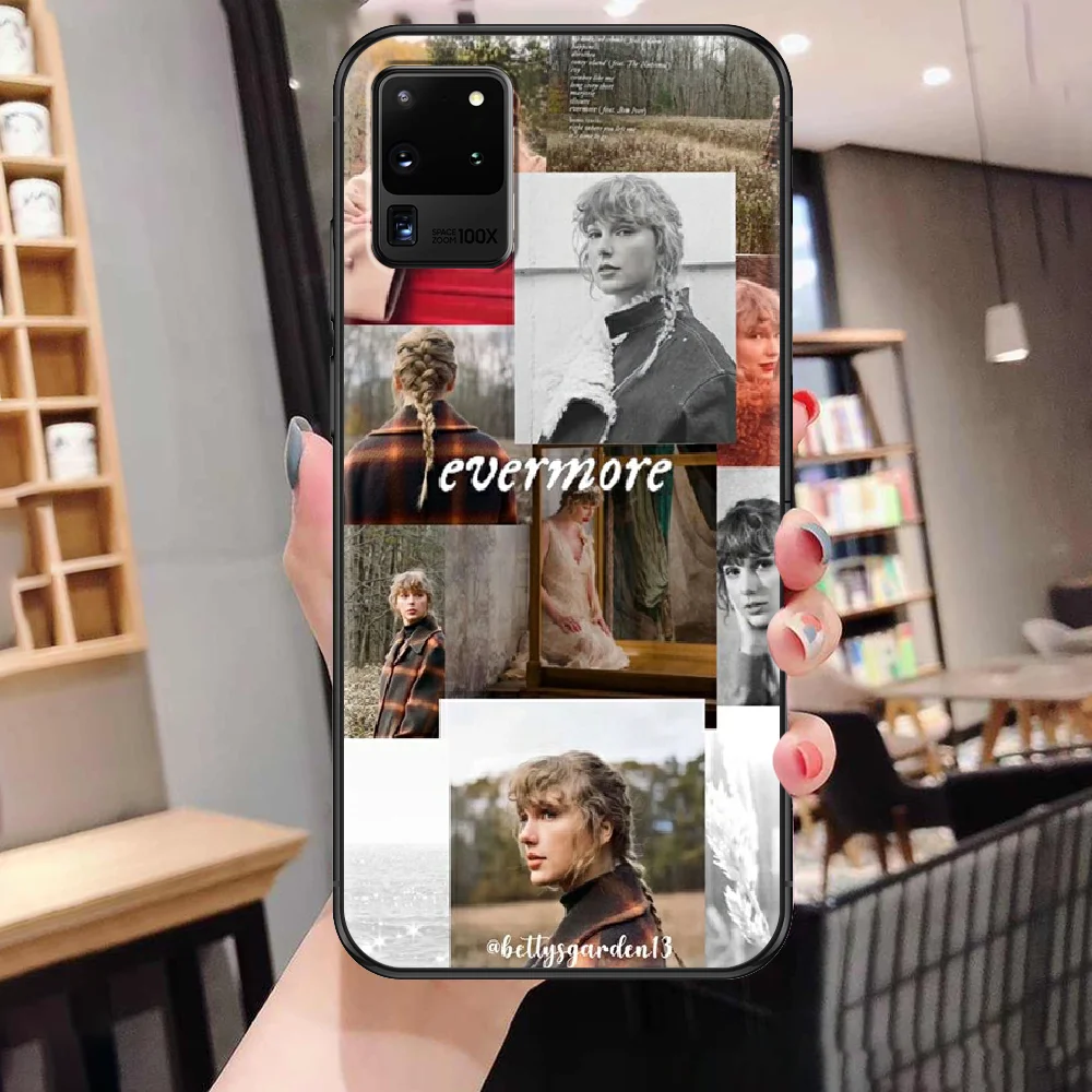 

Taylors Alison Swift Phone case For Samsung Galaxy Note 4 8 9 10 20 S8 S9 S10 S10E S20 Plus UITRA Ultra black luxury hoesjes