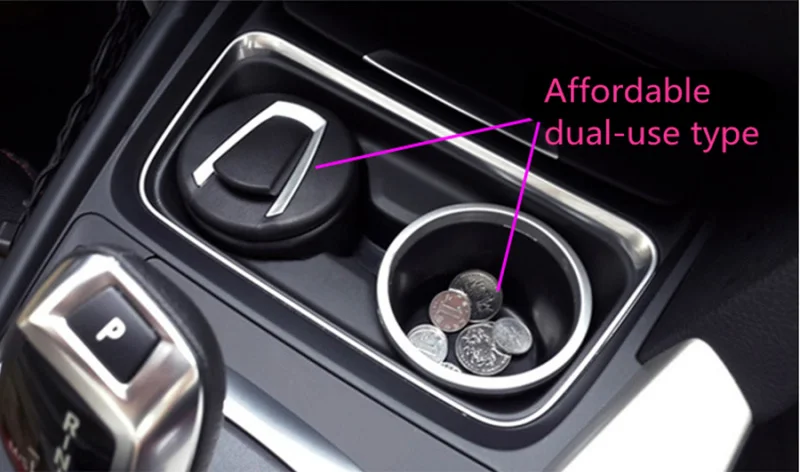 

Portable Auto Car LED Cigarette Smoke car Ashtray Storage Cup for Fiat Panda Bravo Punto Linea Croma 500 595