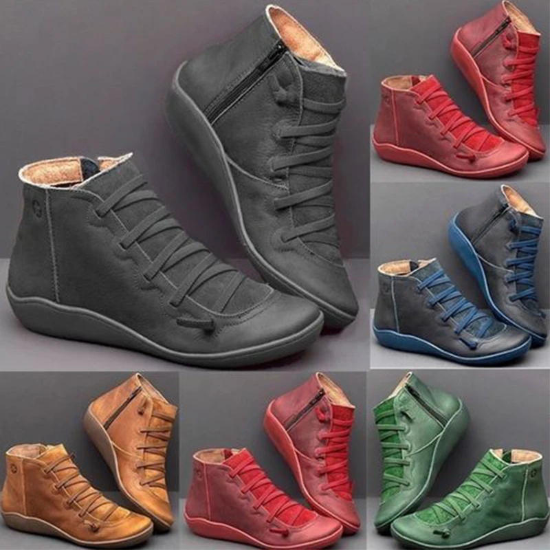 

New Multicolor Ladies Martin Boots Women British Casual Short Tenis Large Size Female Outdoor Sneaker