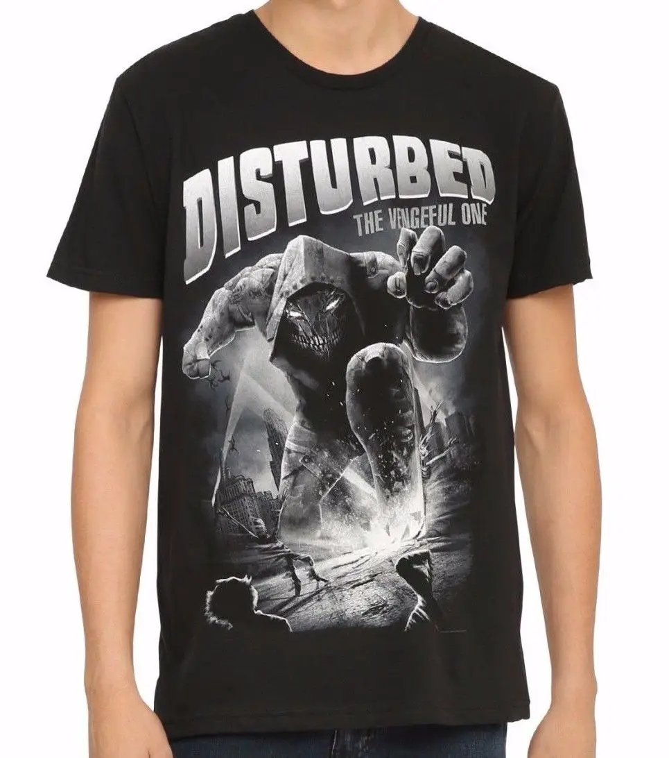 Distursed THE VENGEFUL ONE футболка новая Лицензированная официальная печатная круглая