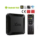 ТВ-приставка X96Q, Android 10,0, 4 + 64 ГБ, 4K, Youtube, медиаплеер