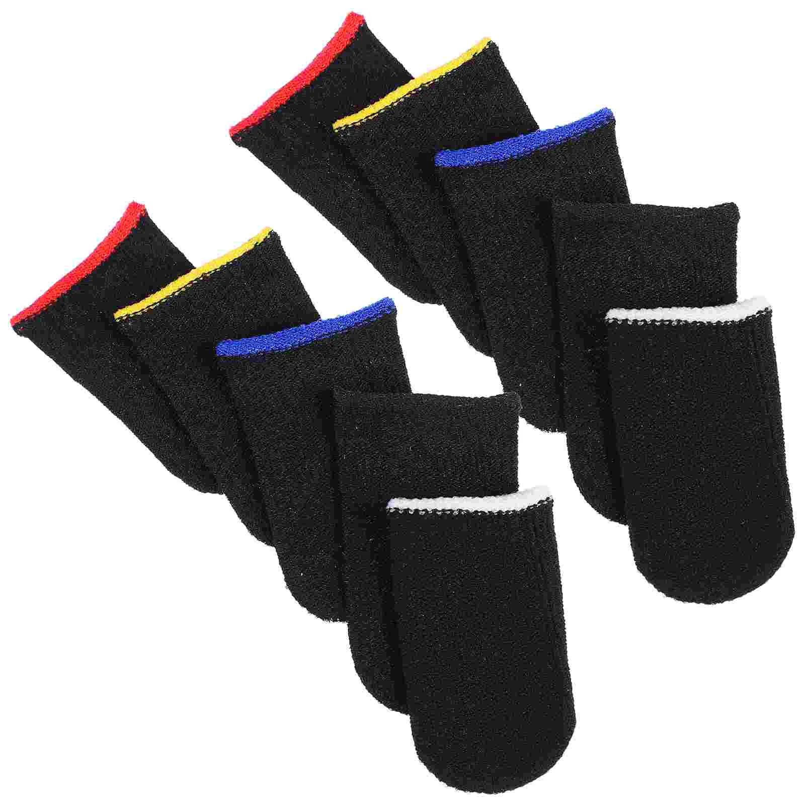 

10PCS Touch Screen Cover Touchscreen Finger Sleeve Nylon Breathable Thumb Sleeve