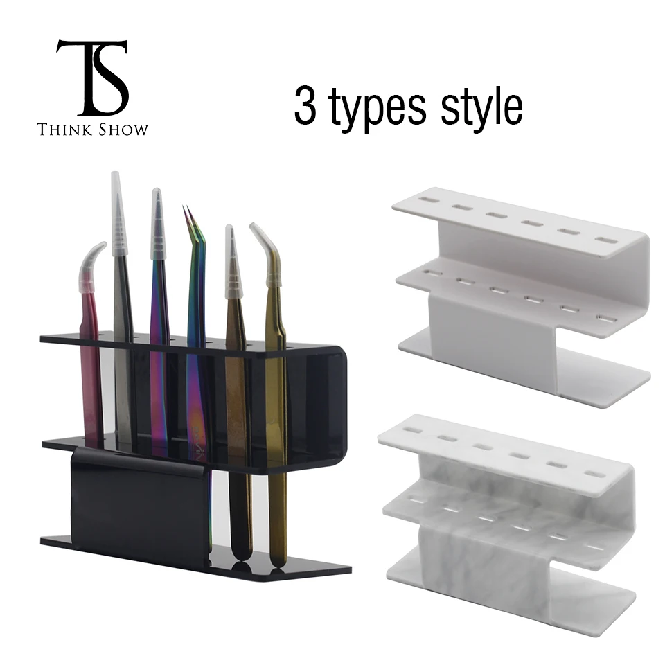 Держатель для пинцета и ресниц из акрила|Пинцеты бровей| |