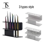 Держатель для пинцета ThinkShow акриловый для ресниц, Прочный Удобный держатель для пинцета, подставка, полка, инструменты для макияжа