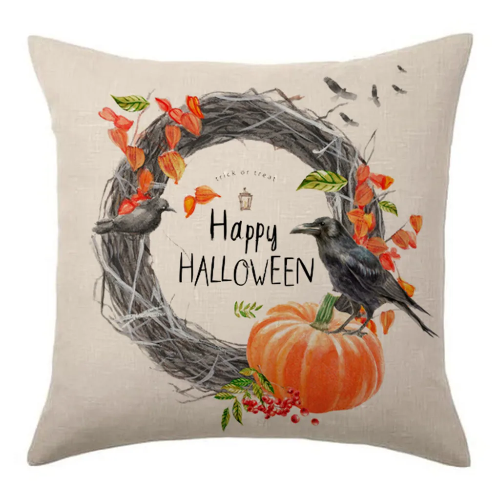 Хэллоуин наволочки для подушки белье диван тыквы призраки подушка покрытие
